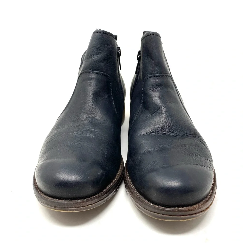Josef Seibel Sienna 45 Women’s Black Leather Chelsea Ankle Boots